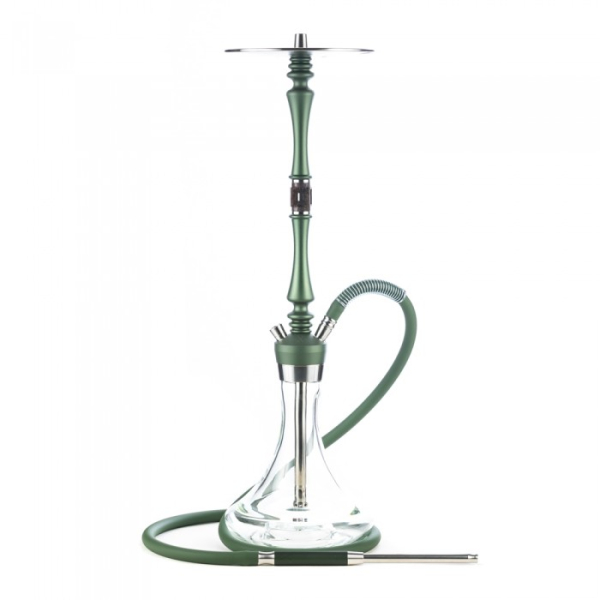 Кальян Hoob Mars Pro British Racing Green X Stainless Steel Prima Pro Дымчатый X Gold в Хабаровске