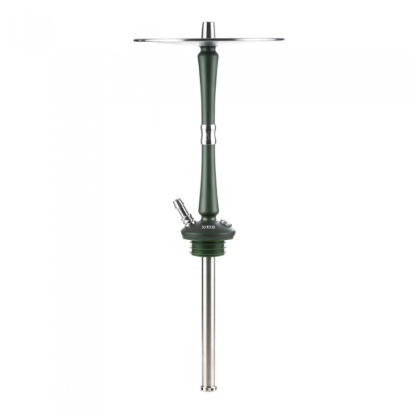 Кальян Hoob Go Britush Racing Green X Stainless Steel в Хабаровске