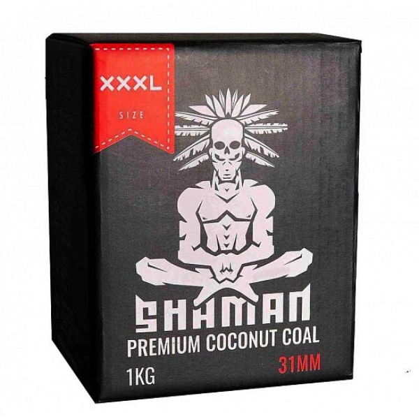 Кокосовый уголь Shaman 31мм в Хабаровске