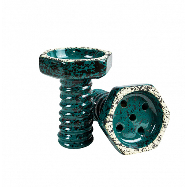 Чаша Thor Evil Screw Bowl Glaze Бирюза Сплошной в Хабаровске