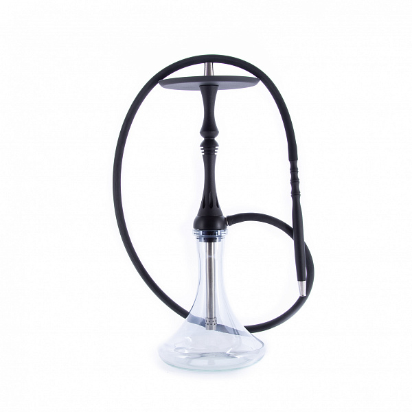 Кальян Alpha Hookah Kappa Black Matte (Черный, 56 см) в Хабаровске