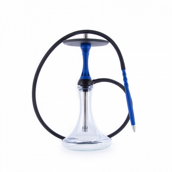 Кальян Alpha Hookah X Blue Matte (Синий, 42 см) в Хабаровске