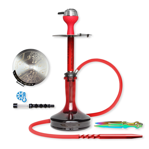 Кальян Seven star TE1 TECHNO Red 60см в Хабаровске