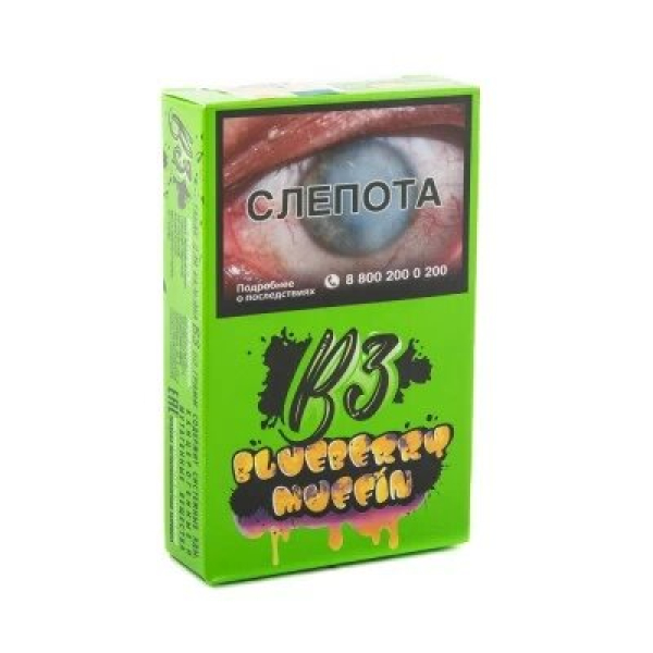 Табак B3 Blueberry Muffin (Черничный Маффин) 50 гр в Хабаровске