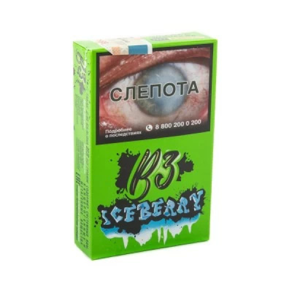 Табак B3 Iceberry (Черника и Лед) 50 гр в Хабаровске