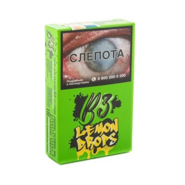 Табак B3 Lemon Drops (Лемонные леденцы) 50 гр в Хабаровске