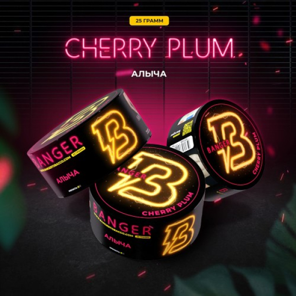 Табак Banger Cherry Plum (Алыча) 25 гр в Хабаровске