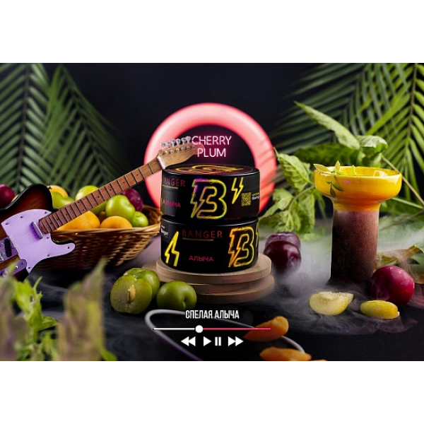 Табак Banger Cherry plum 100 грамм в Хабаровске