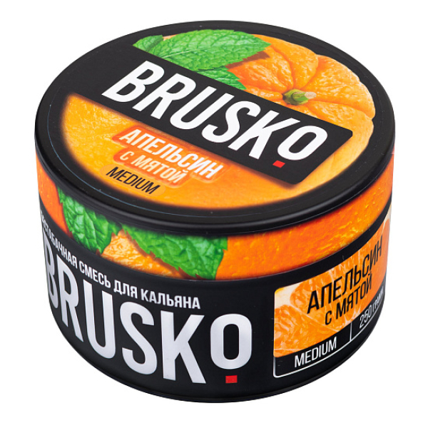 Смесь BRUSKO АПЕЛЬСИН С МЯТОЙ (MEDIUM) 250 гр в Хабаровске