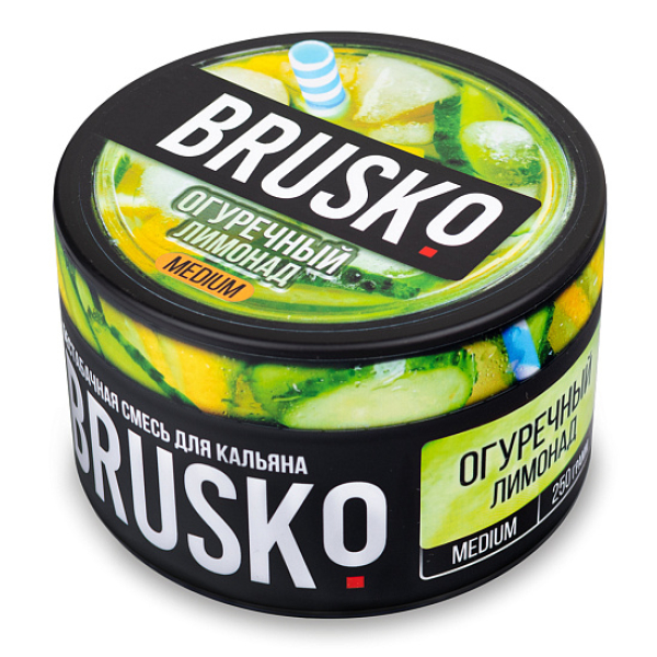 Смесь BRUSKO ОГУРЕЧНЫЙ ЛИМОНАД (MEDIUM) 250 гр в Хабаровске