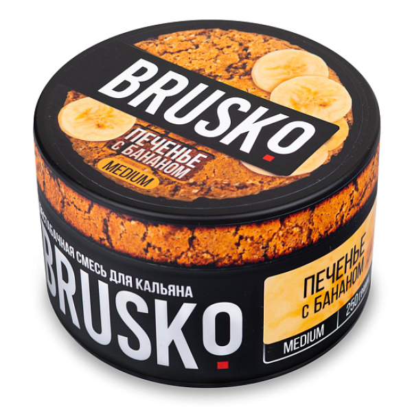 Смесь BRUSKO ПЕЧЕНЬЕ С БАНАНОМ (MEDIUM) 250 гр в Хабаровске