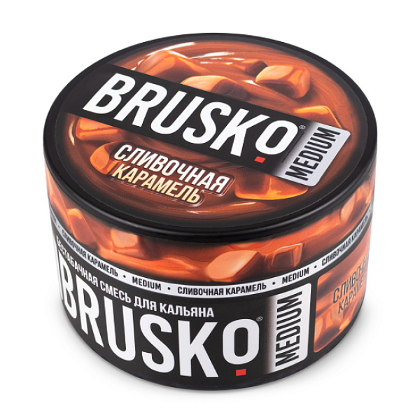 Смесь BRUSKO СЛИВОЧНАЯ КАРАМЕЛЬ (MEDIUM) 250 гр в Хабаровске