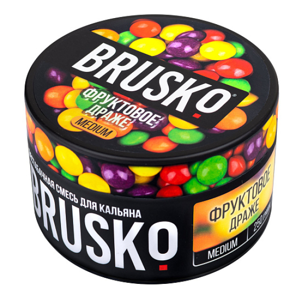 Смесь BRUSKO ФРУКТОВОЕ ДРАЖЕ (MEDIUM) 250 гр в Хабаровске