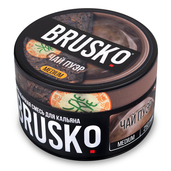 Смесь BRUSKO ЧАЙ ПУЭР (MEDIUM) 250 гр в Хабаровске