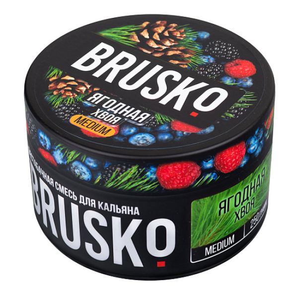 Смесь BRUSKO ЯГОДНАЯ ХВОЯ (MEDIUM) 250 гр в Хабаровске