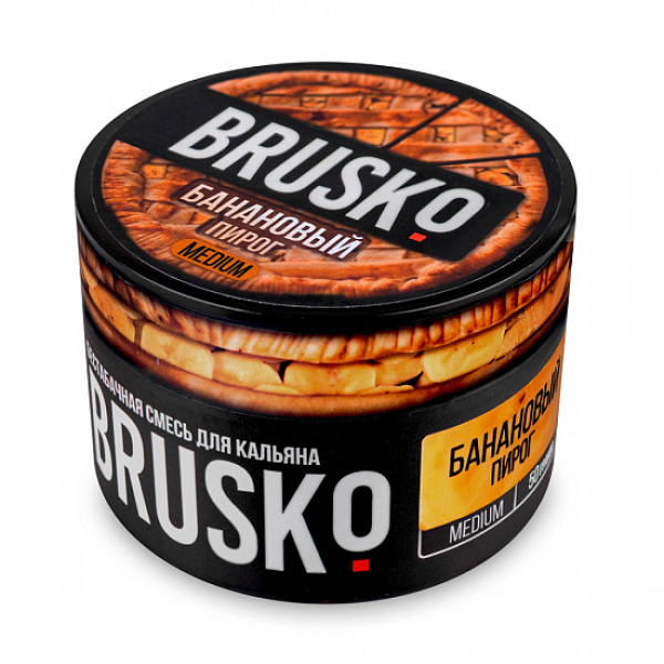Смесь Brusko Medium Банановый пирог 50 грамм в Хабаровске