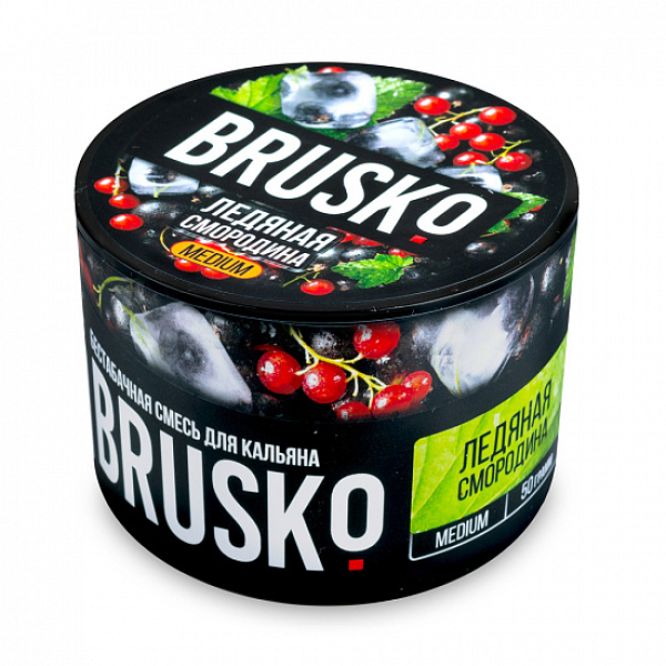 Смесь Brusko Medium Ледяная смородина 50 грамм в Хабаровске