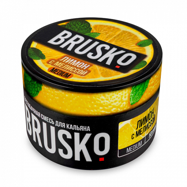 Смесь Brusko Medium Лимон мелисса 50 грамм в Хабаровске
