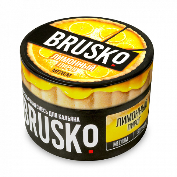 Смесь Brusko Medium Лимонный пирог 50 грамм в Хабаровске