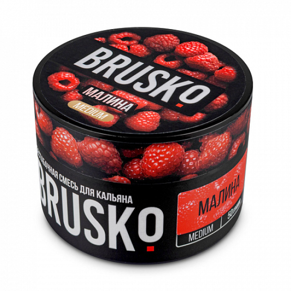 Смесь Brusko Medium Малина 50 грамм в Хабаровске