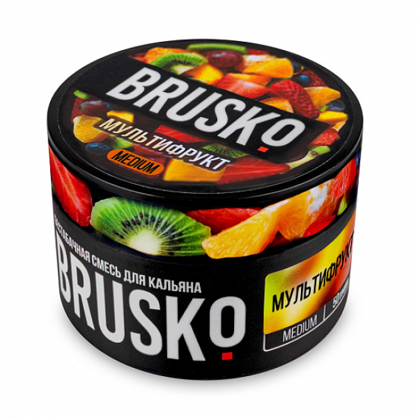 Смесь Brusko Medium Мультифрукт 50 грамм в Хабаровске