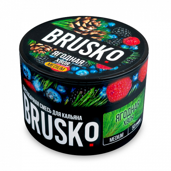 Смесь Brusko Medium Ягодная хвоя 50 грамм в Хабаровске