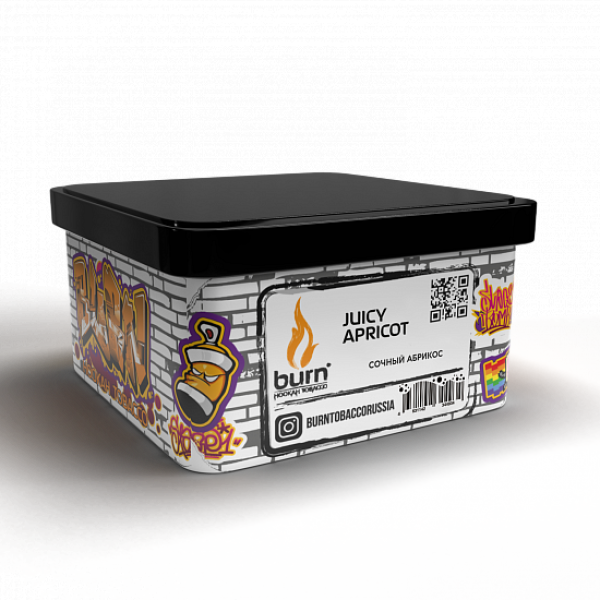 Табак BURN JUICY APRICOT 200 грамм в Хабаровске