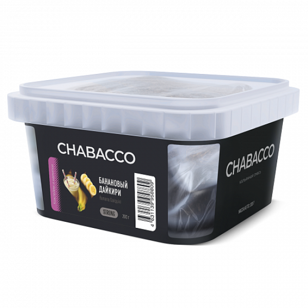 Смесь Chabacco Strong Banana Daiquiri (Банановый Дайкири) 200 гр в Хабаровске