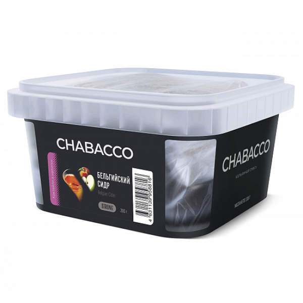 Смесь Chabacco Strong Belgian Cider (Бельгийский Сидр) 200 гр в Хабаровске