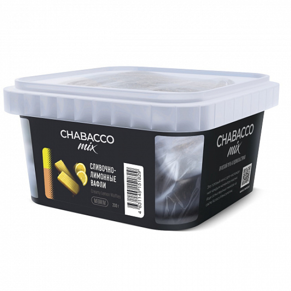 Смесь Chabacco mix Creamy Lemon Waffles (Сливочно-лимонные вафли) 200 гр в Хабаровске