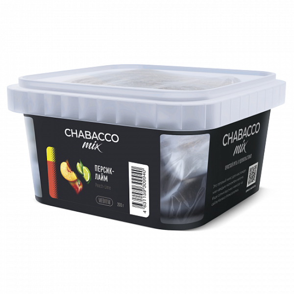 Смесь Chabacco mix Peach Lime (Персик Лайм) 200 гр в Хабаровске