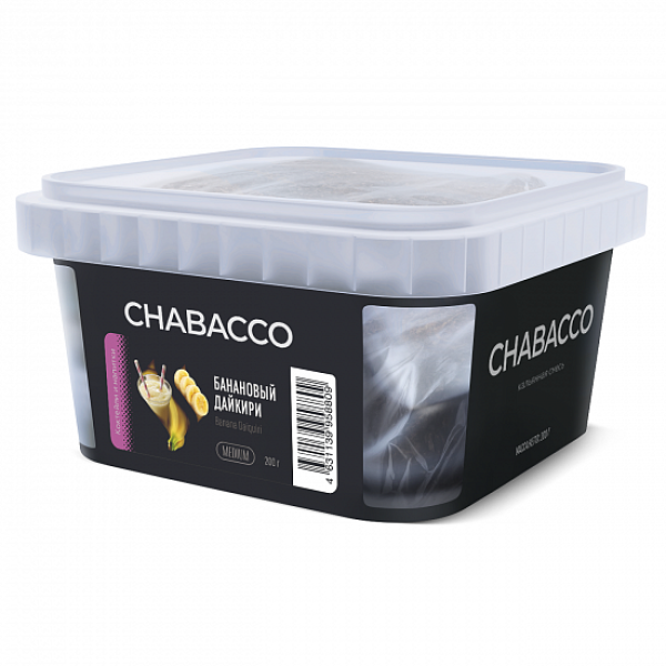 Смесь Chabacco Medium Banana Daiquiri (Банановый Дайкири) 200 гр в Хабаровске