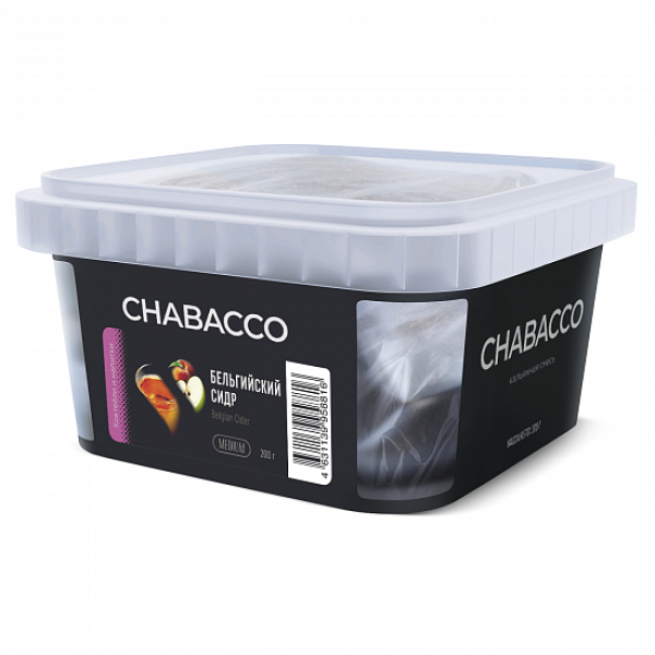 Смесь Chabacco Medium Belgian Cider (Бельгийский Сидр) 200 гр в Хабаровске