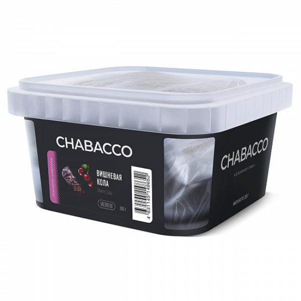 Смесь Chabacco Medium Cherry Cola (Вишневая Кола) 200 гр в Хабаровске