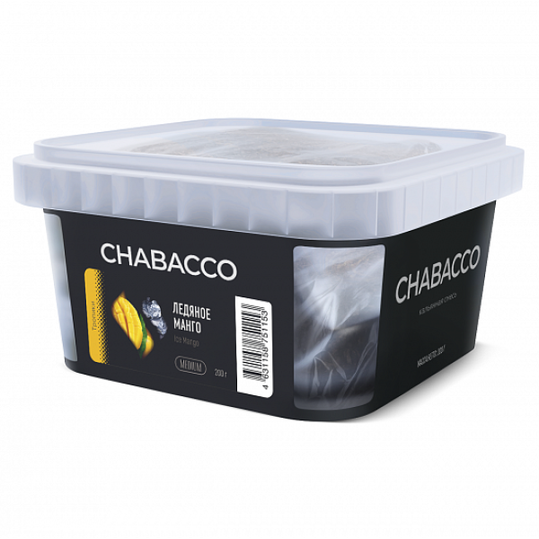 Смесь Chabacco Medium Ice Mango (Ледяной Манго) 200 гр в Хабаровске