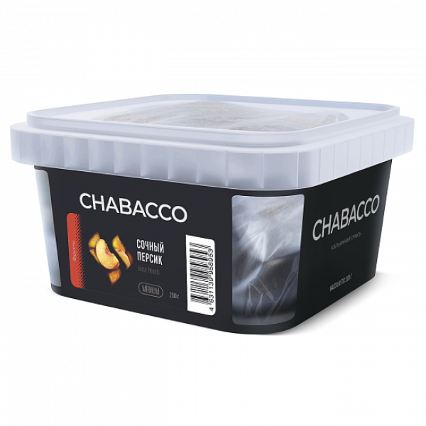 Смесь Chabacco Medium Juicy Peach (Сочный Персик) 200 гр в Хабаровске