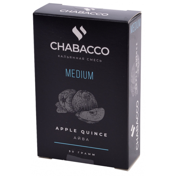 Смесь Chabacco Medium APPLE QUINCE (АЙВА) 50 гр в Хабаровске