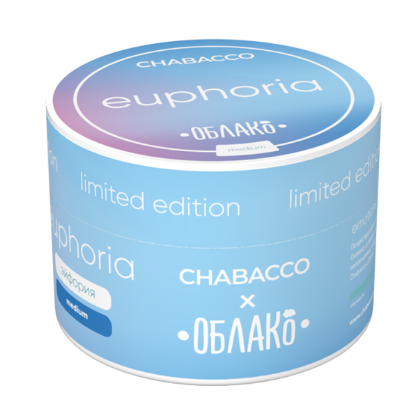 Смесь Chabacco Medium EUPHORIA (ЭЙФОРИЯ) 50 гр в Хабаровске