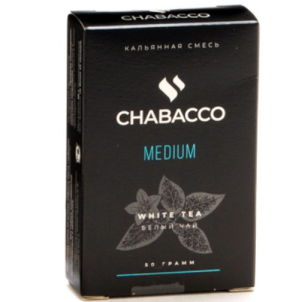 Смесь Chabacco Medium WHITE TEA (БЕЛЫЙ ЧАЙ) 50 гр в Хабаровске