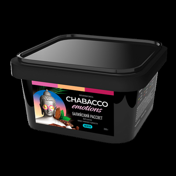 Смесь Chabacco Medium Emotions Bali sunrise (Балийский рассвет) 200 гр в Хабаровске