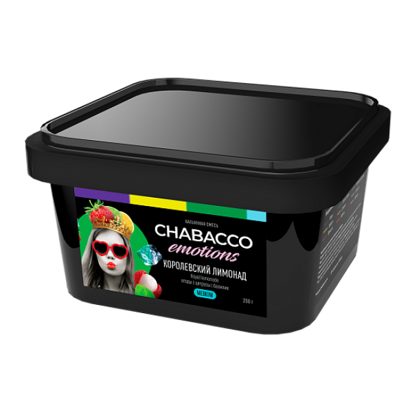 Смесь Chabacco Medium Emotions Royal lemonade (Королевский лимонад) 200 гр в Хабаровске