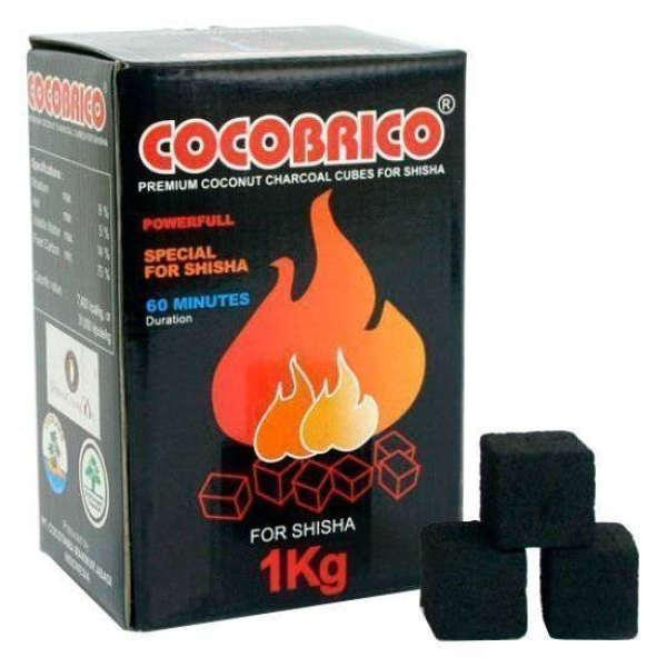 Уголь для кальяна CocoBrico 1 кг в Хабаровске