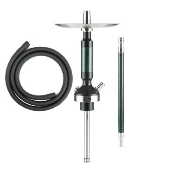 Кальян Conceptic Design Smart Carbon Green (41 см) в Хабаровске