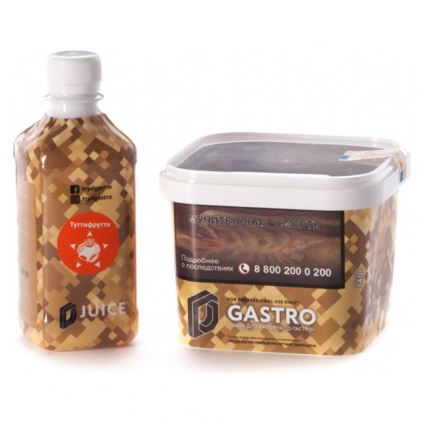 Табак D-Gastro Тутти Фрутти 500 грамм в Хабаровске
