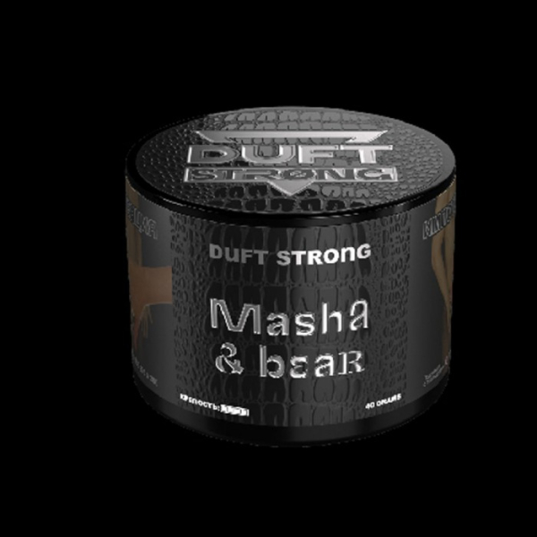 Табак Duft Strong Masha&Bear (Земляника) 40 гр в Хабаровске