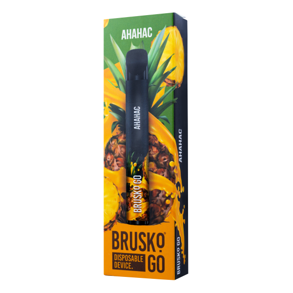 Одноразовая электронная сигарета Brusko Go Ананас 800 затяжек в Хабаровске