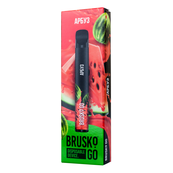 Одноразовая электронная сигарета Brusko Go Арбуз 800 затяжек в Хабаровске
