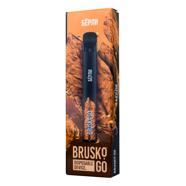 Одноразовая электронная сигарета Brusko Go Бёрли 800 затяжек в Хабаровске
