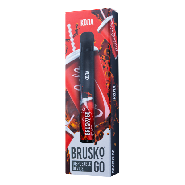 Одноразовая электронная сигарета Brusko Go Кола 800 затяжек в Хабаровске