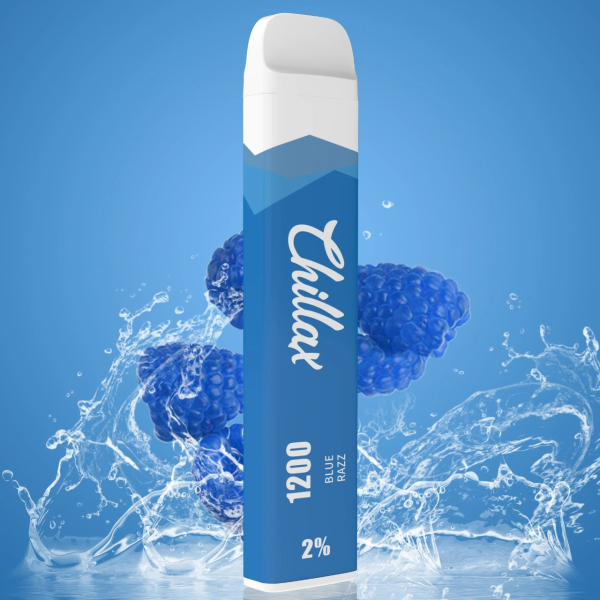 Chillax Blue Razz (Синяя малина), 1200 тяг в Хабаровске